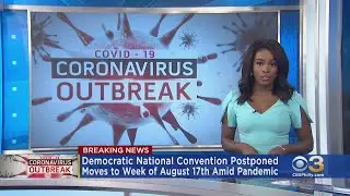 Democratic National Convention Postponed Until August Amid Coronavirus Concerns