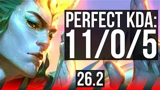 ZAAHEN vs VOLIBEAR (TOP) | Perfect KDA: 11/0/5 | KR Master | 26.2