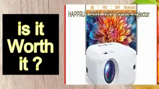 HAPPRUN 12000L 1080P Portable Projector Features - Important Information