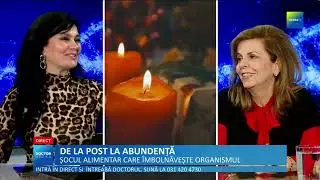 Doctor Medika - 9 decembrie. Cum ne pot &icirc;mbolnăvi mesele festive &ndash; de ce umplem mereu farfuriile