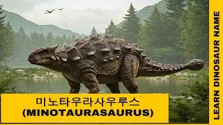 타임머신타고 공룡친구 만나러(미노타우라사우루스(MINOTAURASAURUS))#동요#어린이애니메이션#어린이동요#