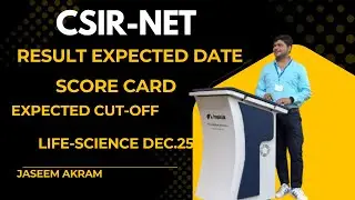 #cutoff CSIR UGC NET LIFE-SCIENCE EXPECTED CUT-OFF I CSIR NET EXPECTED DATE FOR SCORE CARD & RESULT.