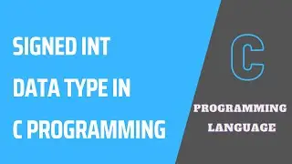 Signed Int Data Type in C Language