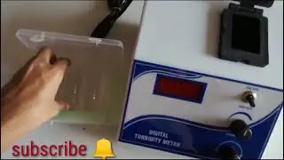 DIGITAL TURBIDITY METER// HOW TO USE