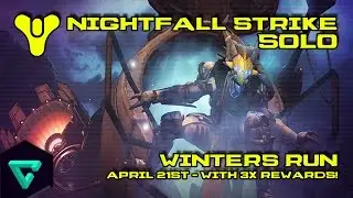 Destiny SOLO Weekly Nightfall - Winter's Run [Archon Priest] 3X Rewards 04/21/2015 (PS4 HD)