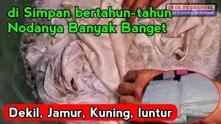 Cara Cepat Memutihkan Baju Menguning Berjamur Luntur