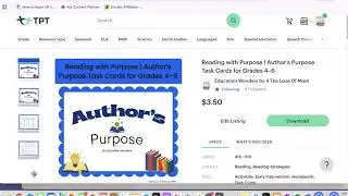 ✏️ Author&rsquo;s Purpose Made Easy! | Classroom Activity Ideas + Free Tips