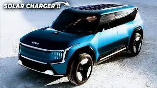 Scoop: Kia EV9 Concept and Solar panel Charge