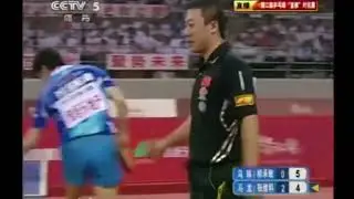 Four Olympic Champions - Ma Lin Ryu seung-min vs Ma Long Zhang Jike - men's doubles - Table Tennis