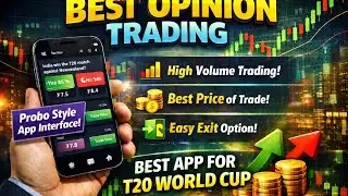 Best Cricket Prediction App 2026 || Best Opinion Trading App like PROBO   #probo #cricketprediction 