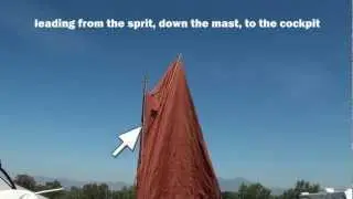 Modified Rigging on Catspaw Sailing Dinghy