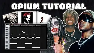 How to make HARD HITTING beats for OPIUM ✱ (FL Studio 21)