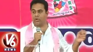 KTR Speech - Hot Comments on TDP and YCP Jagan
