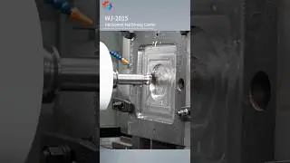 Heavy Load Horizontal Machining Center WJ-2015 for Heavy Cutting #cncmachiningcenter #hmc #moldbase