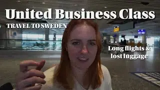 United Business Class to Sweden | Full Travel Day Experience