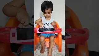 Scribbles today, sketches tomorrow &ndash; genius in the making! 🧠✏️💡 #cutebaby #kidslearning #toddlerlife