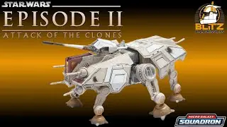 Jazwares Micro Galaxy Squadron AT-TE Review