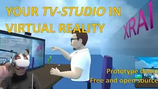 A VR TV Studio built with Unity and Meta Avatars
