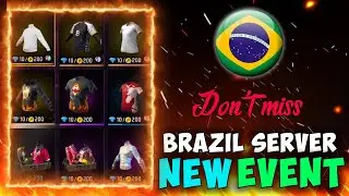 Новое событие на сервере Free Fire Brazil 💎 Возвращение всех редких наборов и футболок | Скидка 1...