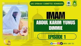 EPISODE 1,Daily reminders from the GMSA UDS DA'AWAAH COMMETEE 2025