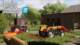 NOWA SERIA | POLSKA WIEŚ  #1 | POŁOWA | Budowa gospodarstwa🔨| Kupno wszystkich maszyn 🔥| FS 22