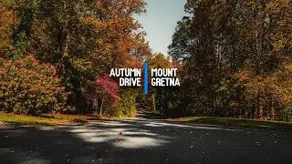 Autumn Drive in Mount Gretna | Pennsylvania