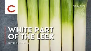 White Part of the Leek| Chef Michael Adams | Tips #shorts