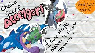 Scarf Accelgor Outspeeds EVERYTHING - Pokemon VGC Series 12