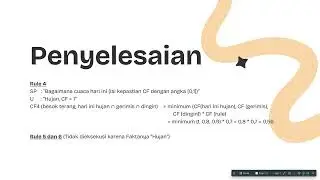 [SBP INFORMATIKA UNINDRA] Grup 8 Kelas S7G Metode dan Implementasi Certainty Factor (CF)