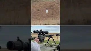 Bullet visible in flight