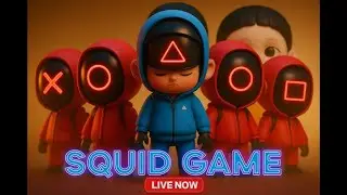 siren hard 🔥 Squid Game 3D 🔴Red Light 🟢Green Light Live with Winner🔴 Red Light live#gaming#steam