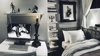 updated room tour: horror video game inspired