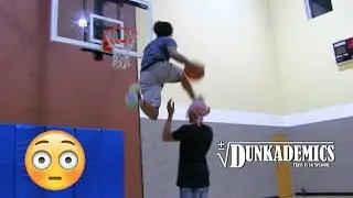 Jamal Harris Dunkademics Dunk Session! @ayojamal_
