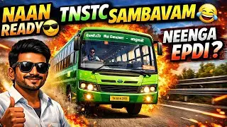 TNSTC Bus Kaaran Mode ON😎| Naan Ready&hellip; Neenga? |ETS2 Tamil Funny Live #live #game #bussid #ets2 #bus