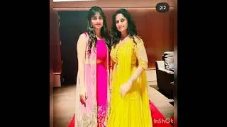 Actress shalini with her daughter and sister shamlee #diwali #😍