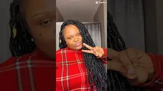 New Year, New Hair | Freetress locs crochet #shorts #crochet #braidstyles