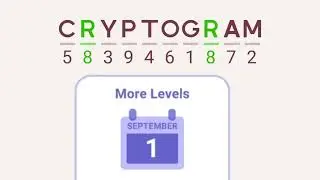 Cryptogram Daily Challenge September 1 2024 - 'Welcome to stockholm' Answers