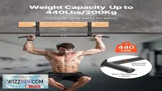 VEVOR Joist Mount Pull Up Bar Ceiling Mounted Chin Up Bar