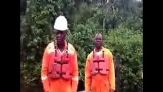 Compound28122 Wire-line operation Toolbox talk / briefing at Well-head