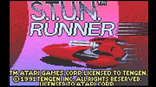 S.T.U.N. Runner - Atari Lynx