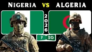 Superpower Showdown: Algeria Vs Nigeria in Military & Economy ||  African Power Battle