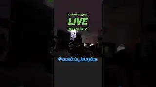 Live at District 7! Originals #music #Cedricbegley #cedric #live