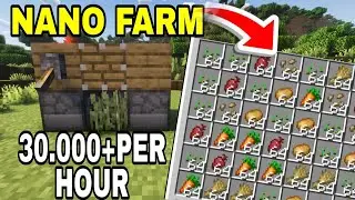 Bu Nano Farm &Ccedil;ok OP! | Minecraft Farm 1.21+