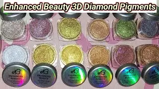 Enhanced Beauty products reviews| enhanced beauty 3d diamond pigments| enhanced beauty cosmetics