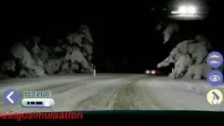Autokoulu Top-Driving simulaattori mainos