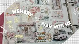 Memory Plan With Me ft 'January '25 Mystery' kit by The Pretty Pink Co | A5 Wide