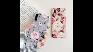 Watercolor floral phone case for Huawei P20 P20 Pro lite P30 Pro P30 lite Mate 20 Pro Mate 20lite