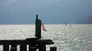 Windsurfing from Nexen Beach - Squamish, BC