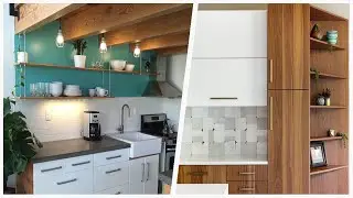75 Modern Gray Floor Kitchen Design Ideas You'll Love 🌈