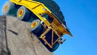 Шокирующие поломки грузовиков и опасная тяжелая техника #03
